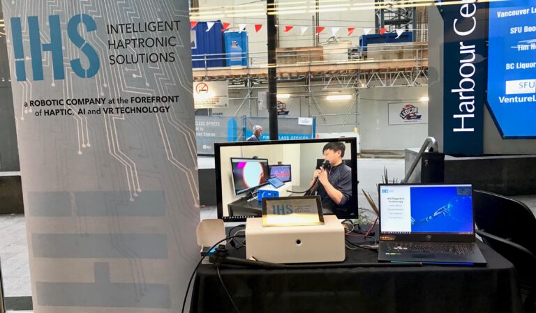 Intelligent Haptronic Solutions at Vancouver Startup Week 2019